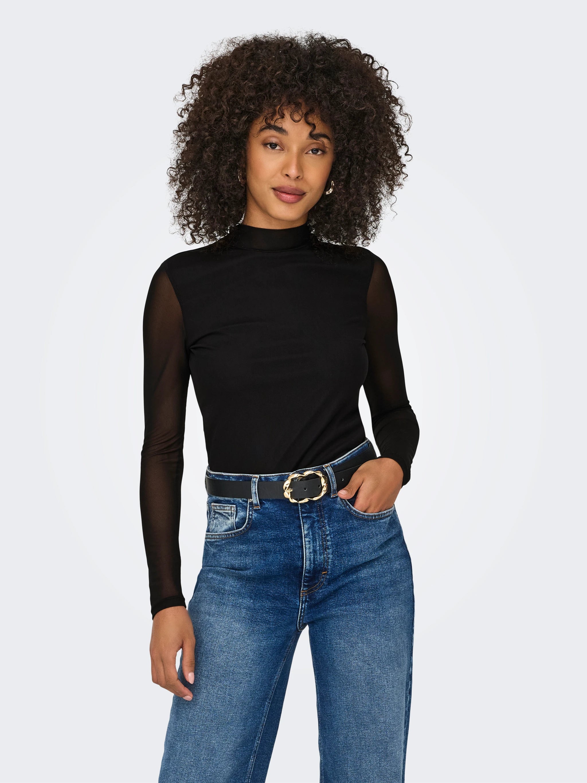 ONLY ERICA LIFE MESH L/S TOP
