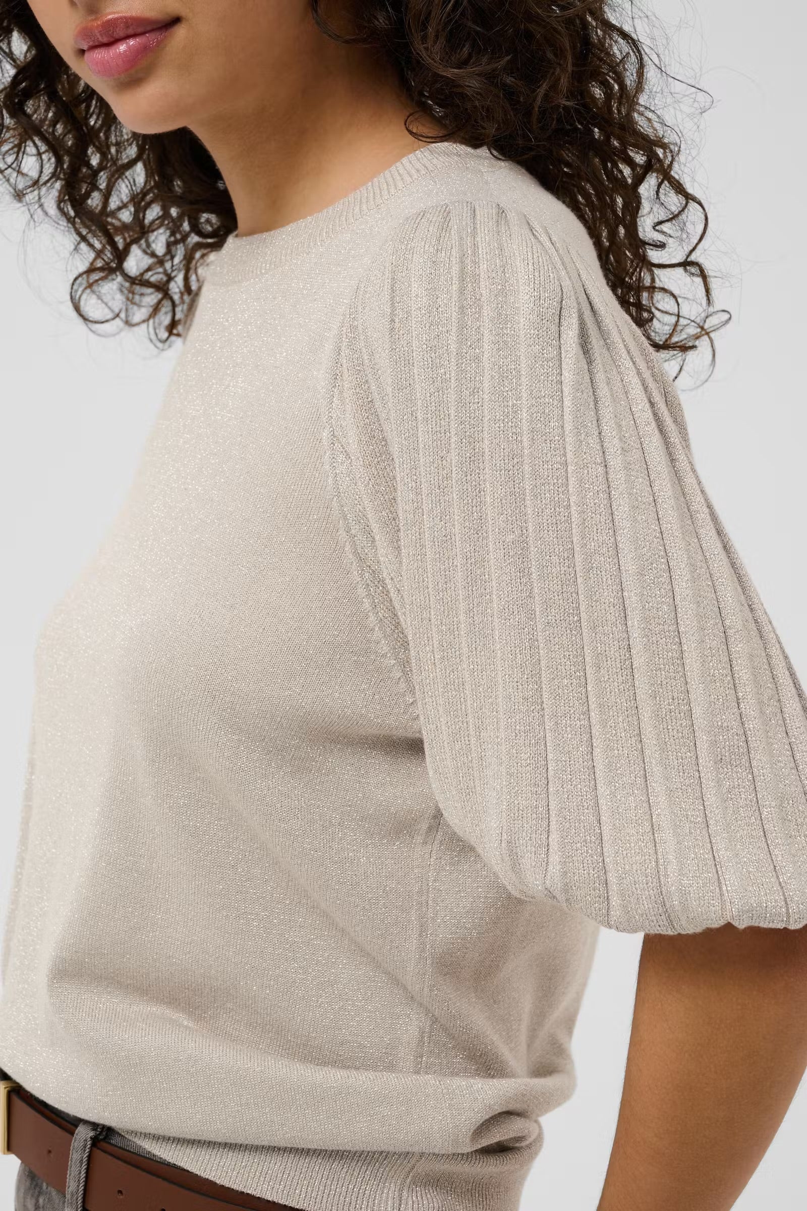 KAFFE REGINA PLEAT PULLOVER