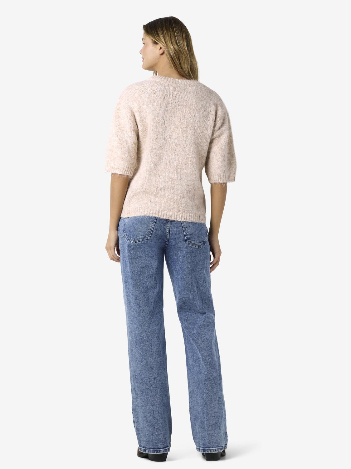 NOISY MAY SUTTON S/S O-NECK KNIT NOOS