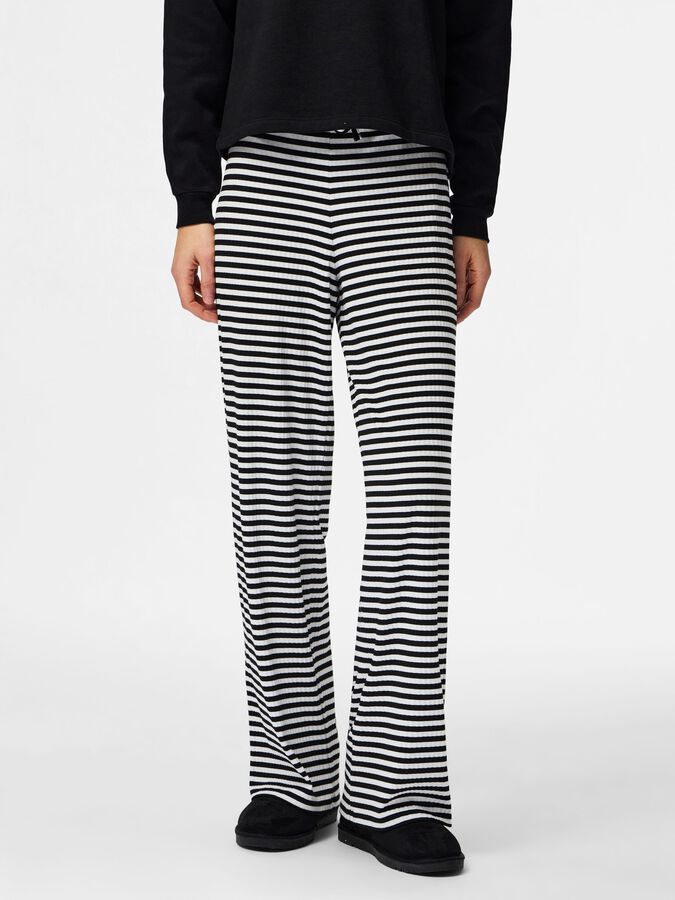 PIECES LAYA MW WIDE PANTS