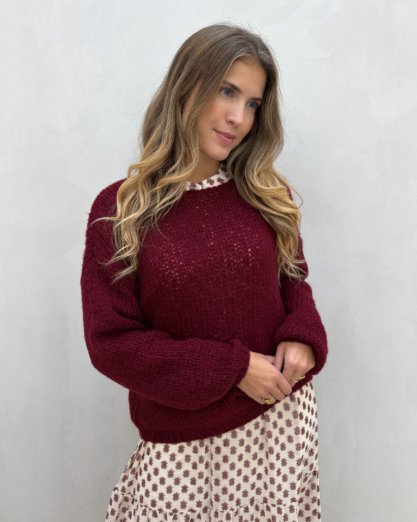 ONLY NORDIC LIFE LS O-NECK KNIT