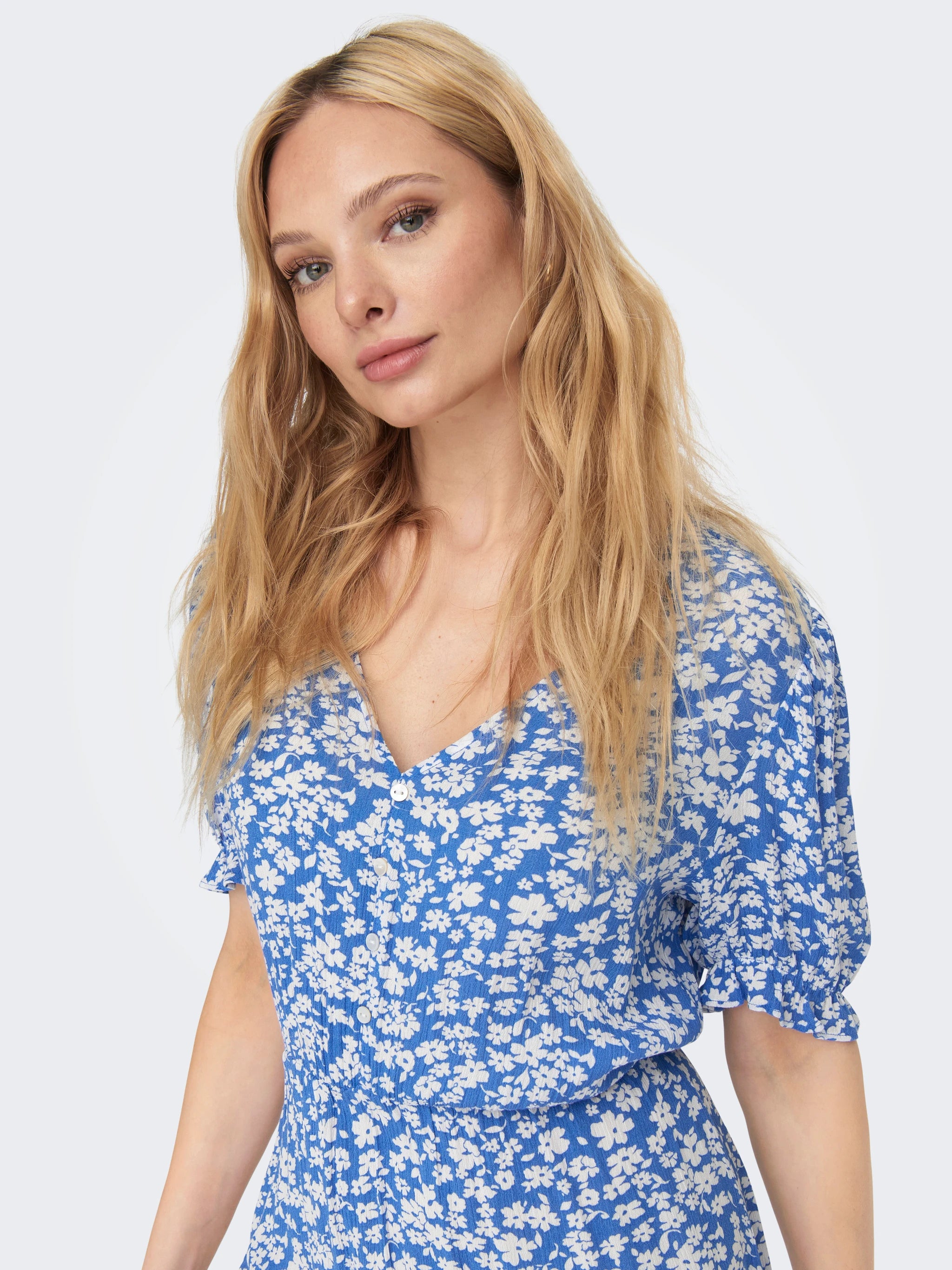 ONLY CHIANTI S/S LONG DRESS