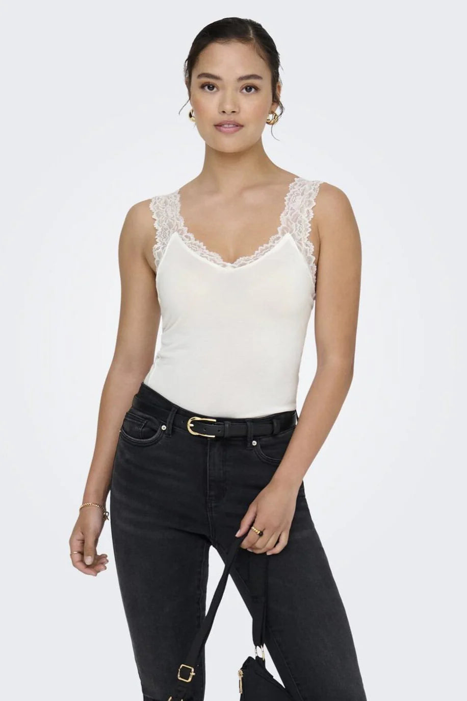 ONLY FREE LIFE S/L SINGLET TOP