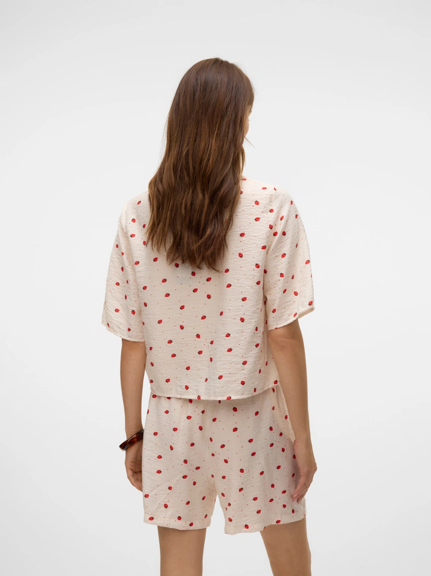 VERO MODA ODETTE 2/4 TIE TOP