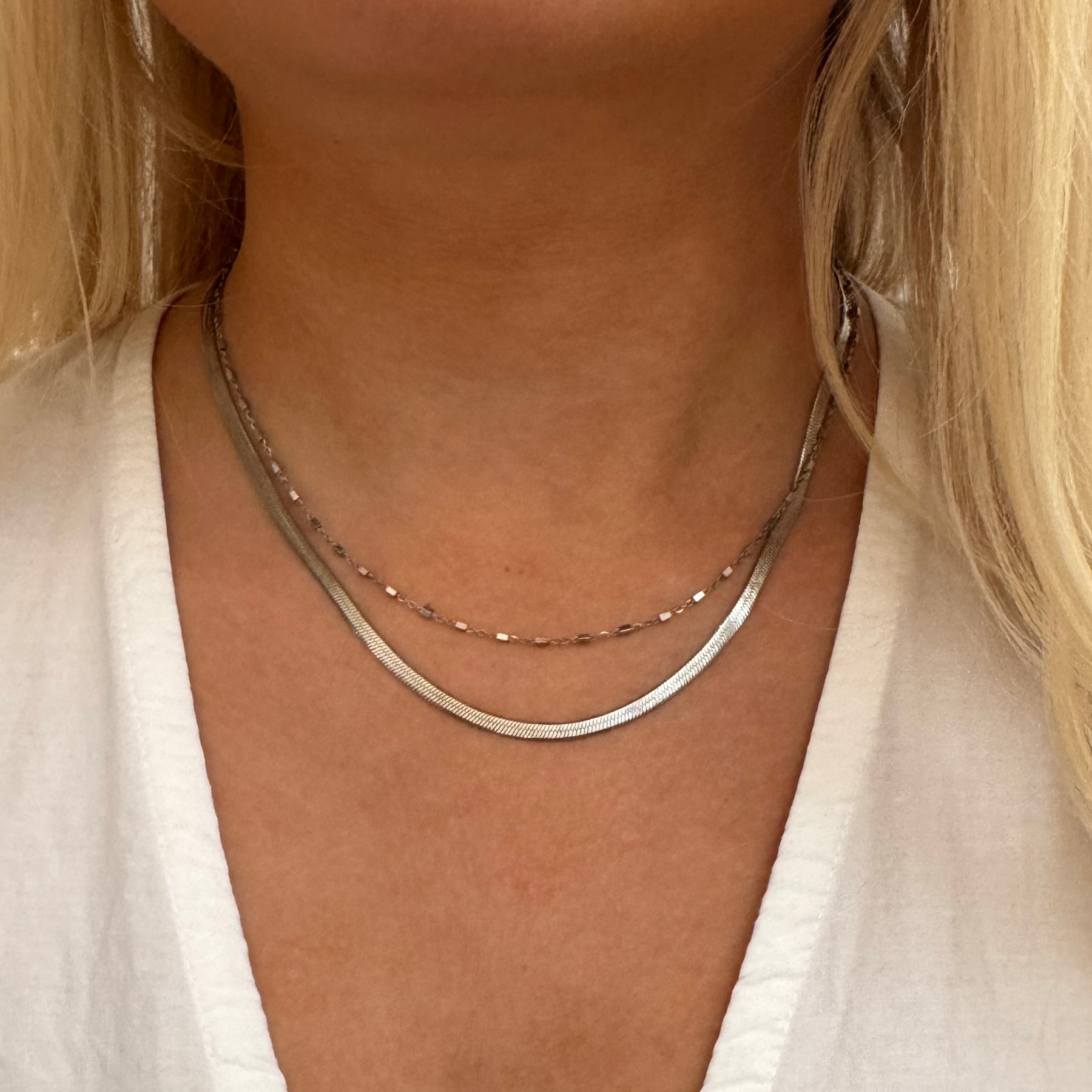 SISTIE 2ND SNAKE 3MM NECKLACE