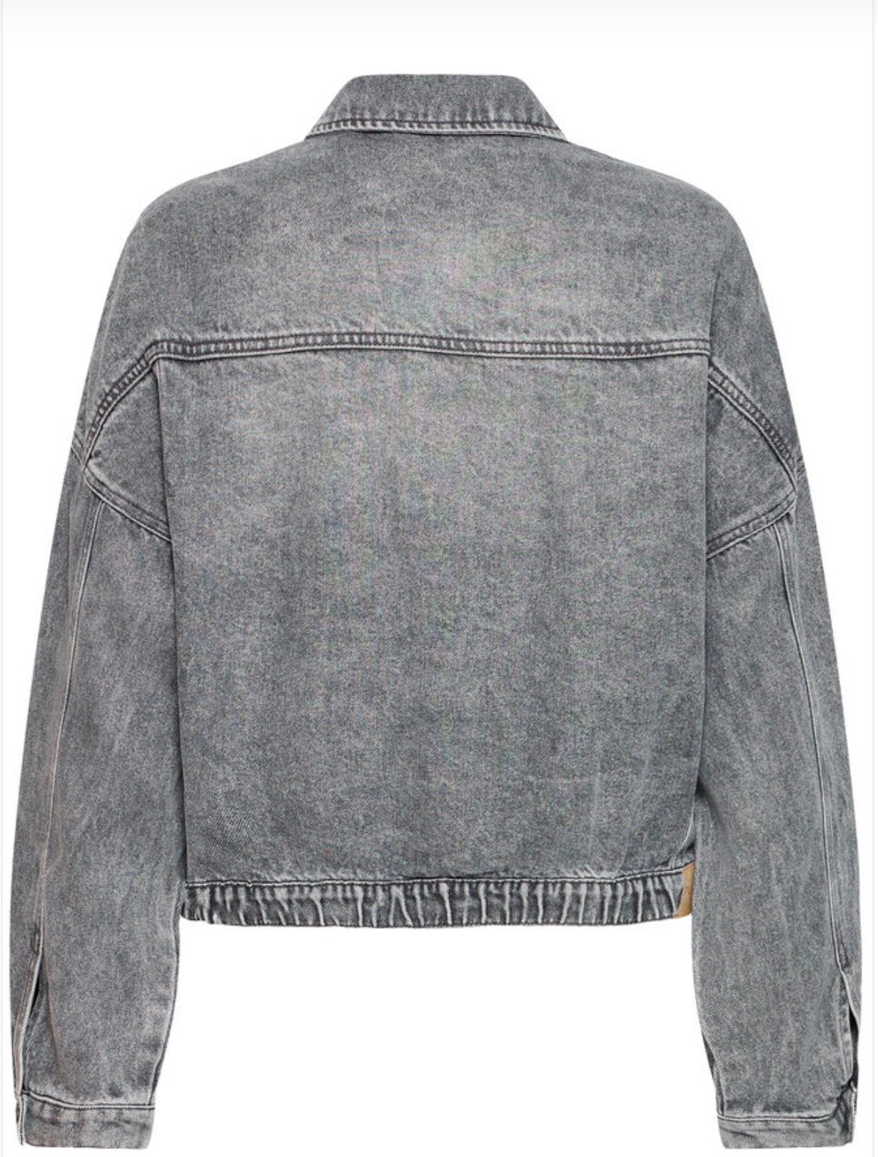 PULZ JEANS CRYSTAL DENIM JACKET