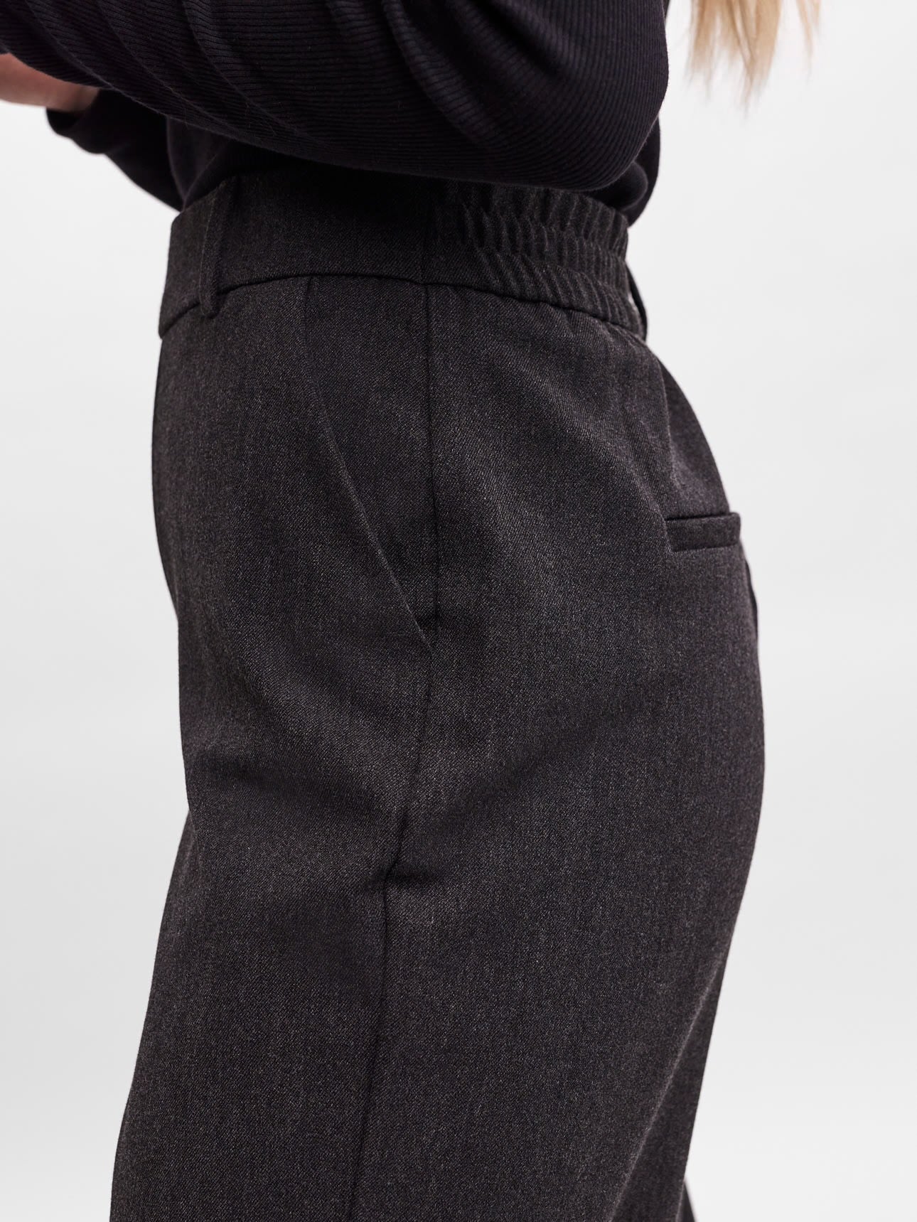 VERO MODA MAYA MW STRAIGHT SOLID PANT