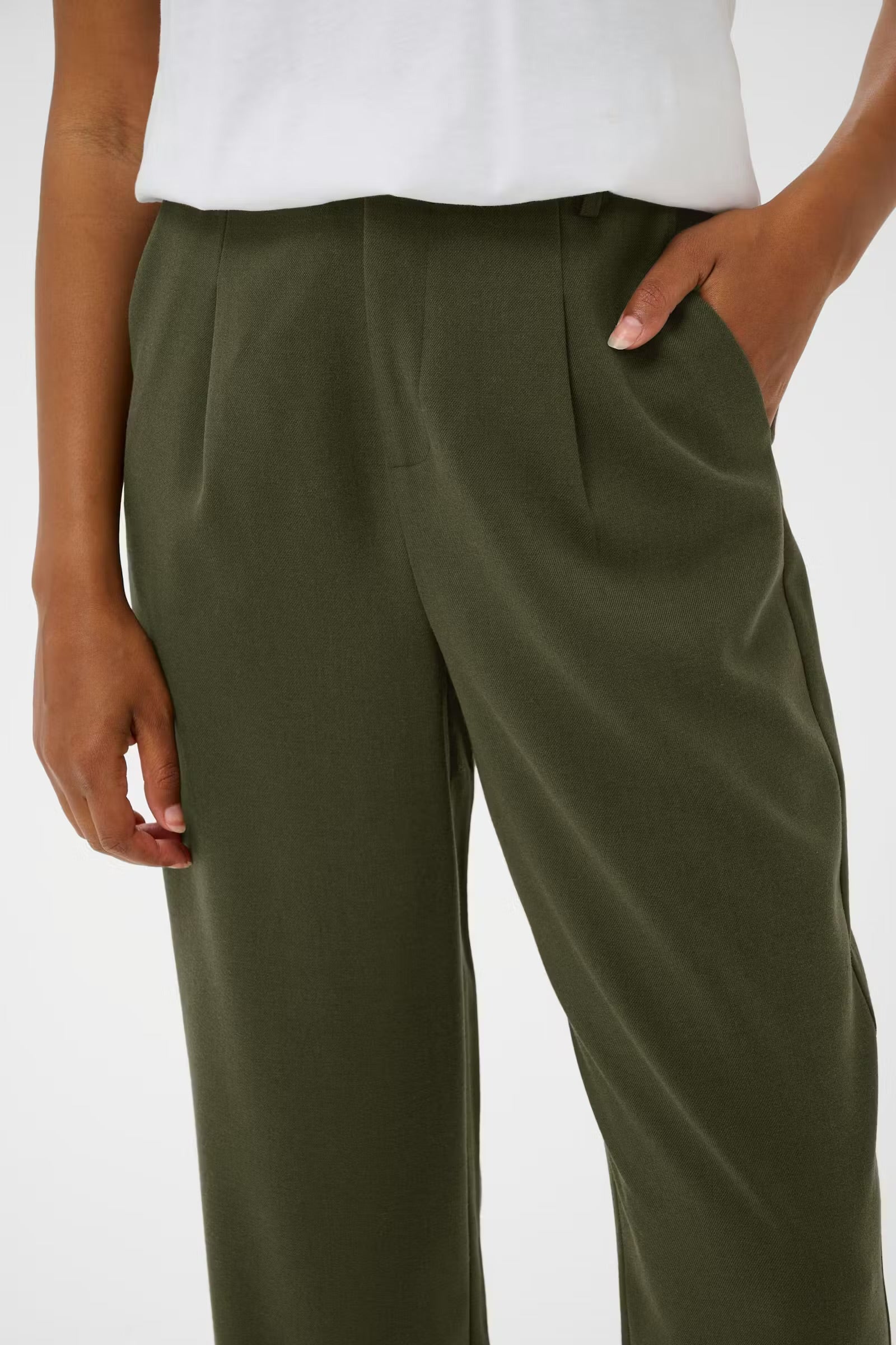 KAFFE MERLE PANTS CROPPED