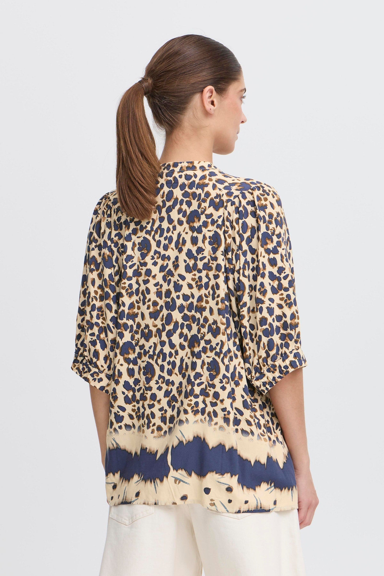 PULZ JEANS GLORIA 1/2 SLEEVE BLOUSE
