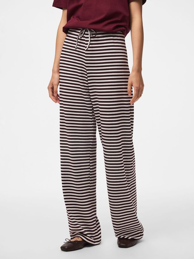 PIECES LAYA MW WIDE PANTS