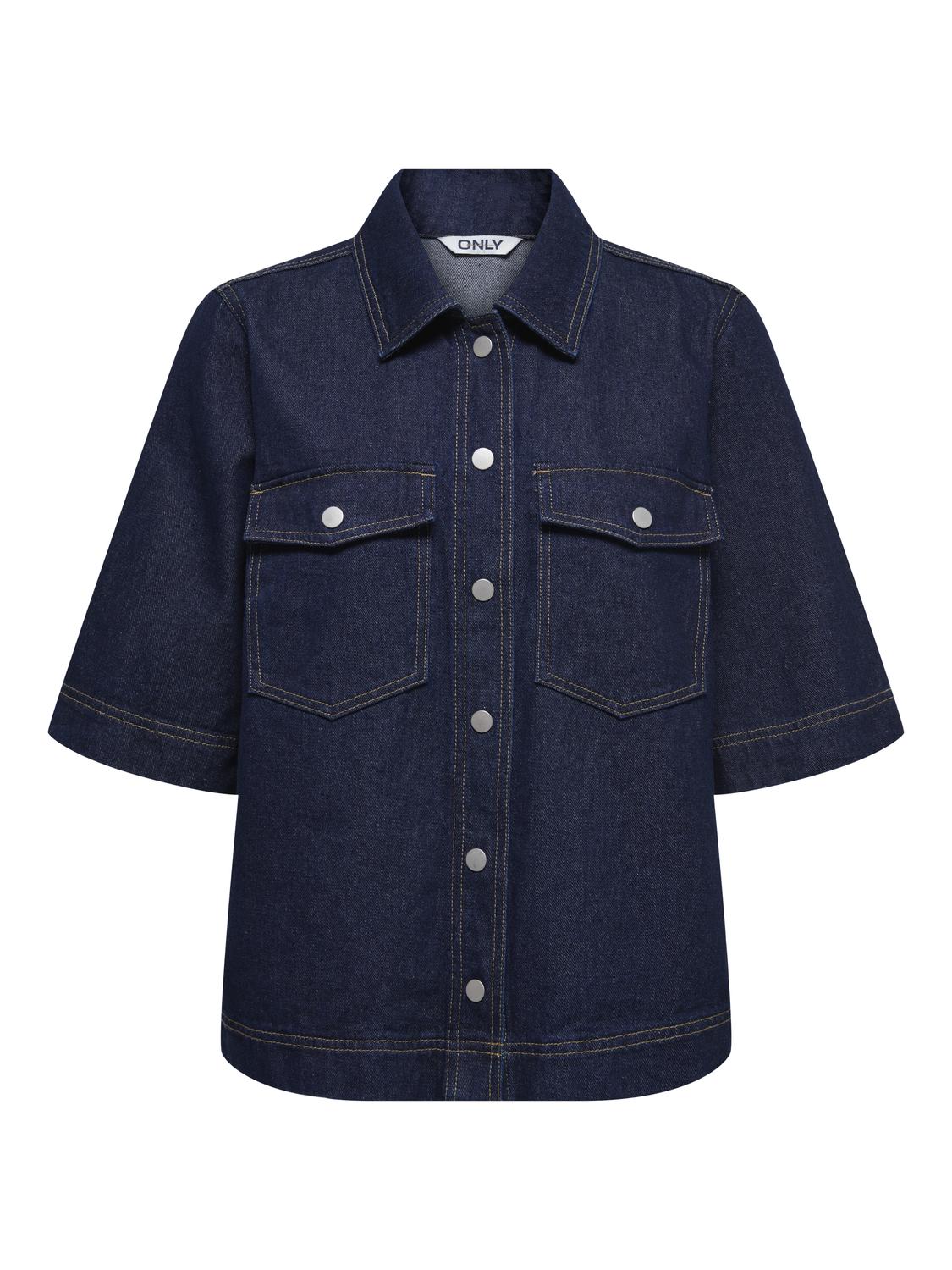ONLY BELLE S/S SHIRT DNM