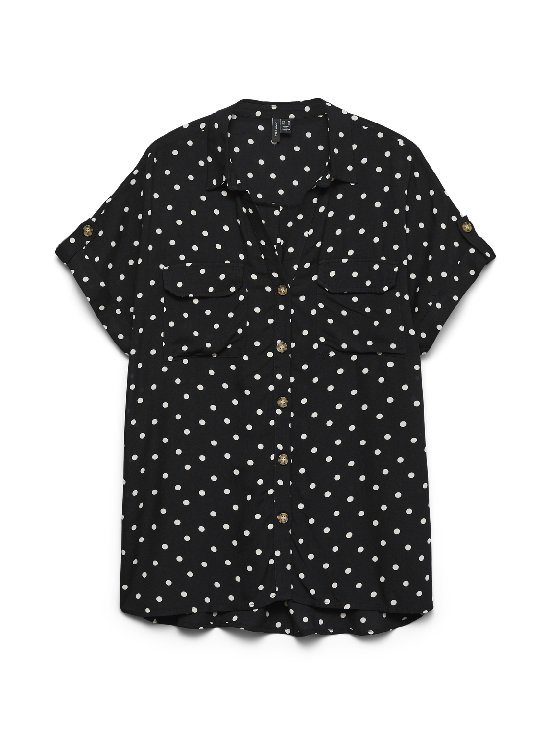 VERO MODA BUMPY SS SHIRT AOP