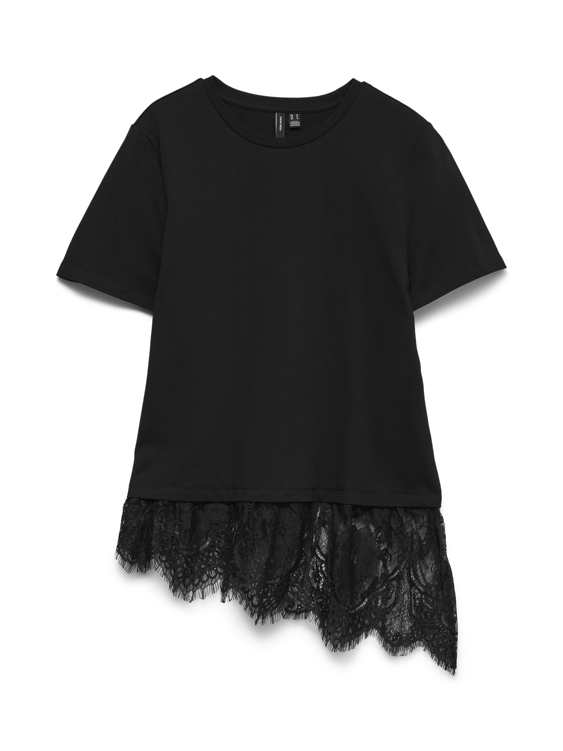 VERO MODA BRIT SS O-NECK LACE T-SHIRT
