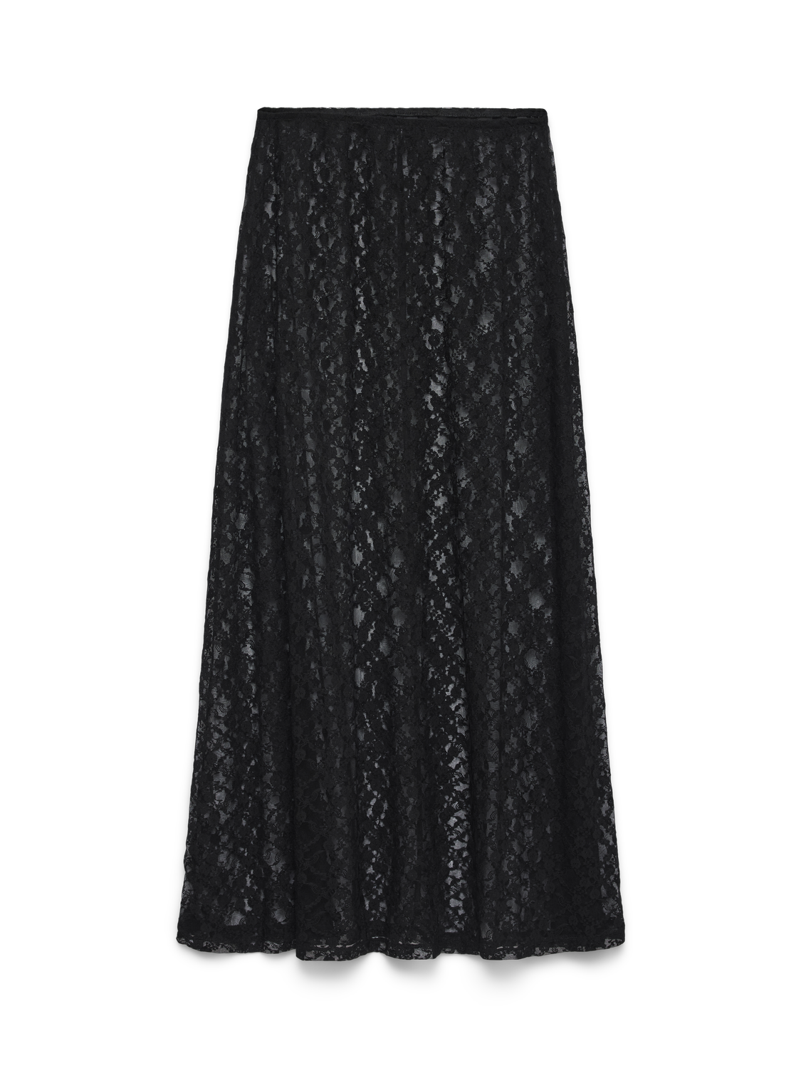 VERO MODA CAROLINE HW LONG LACE SKIRT JRS EXP