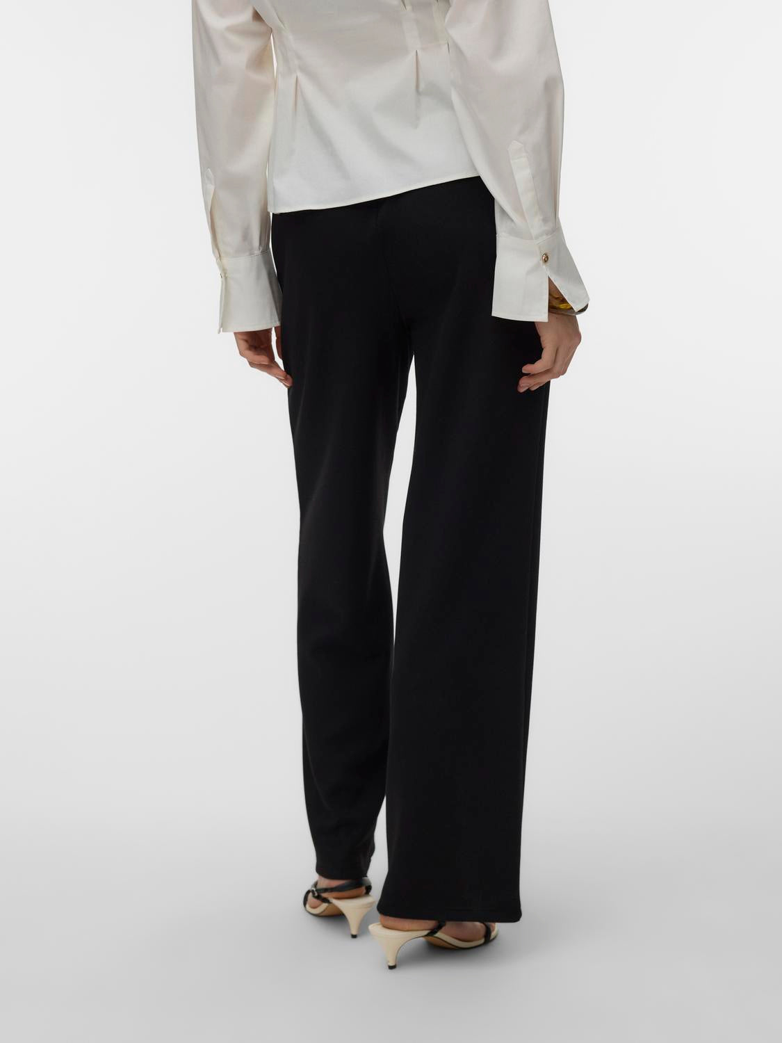 VERO MODA BELLIS MW STRAIGHT PANT BOO