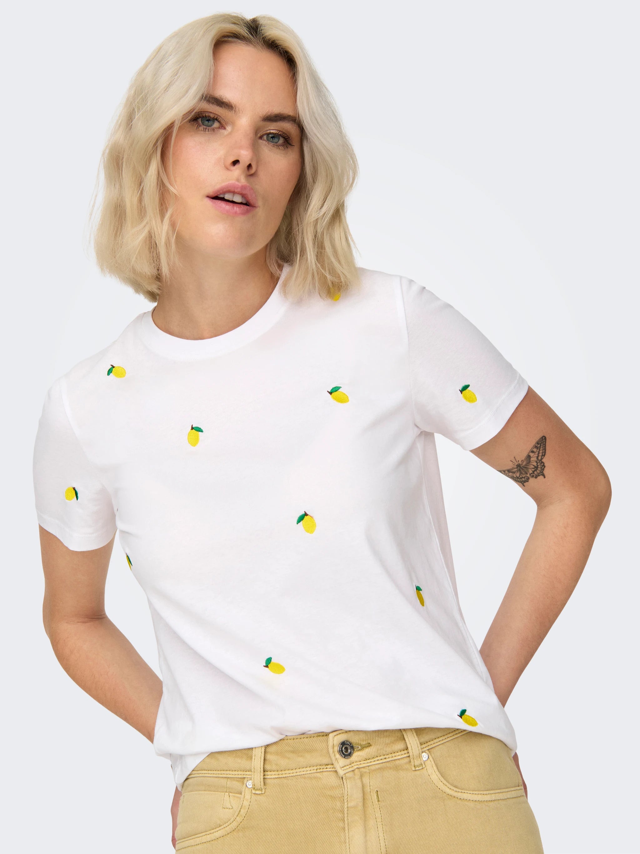 ONLY KETTY LIFE S/S O-NECK TOP