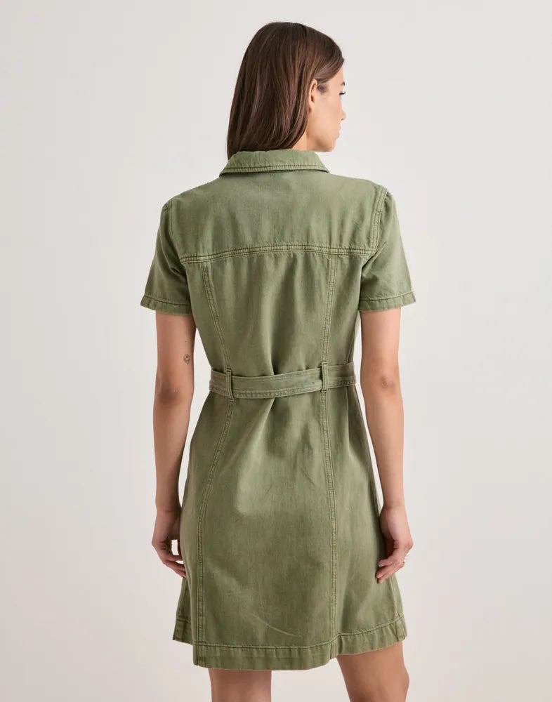 ONLY SILLA SS ZIP BELT SHORT DRESS