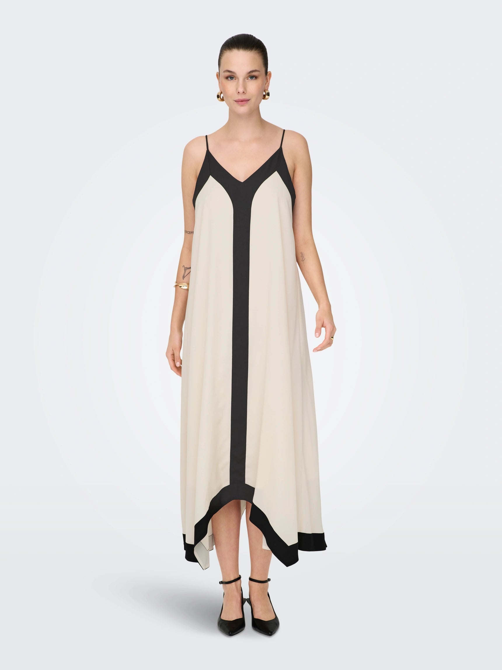 ONLY DIANA LIFE STRAP LONG DRESS