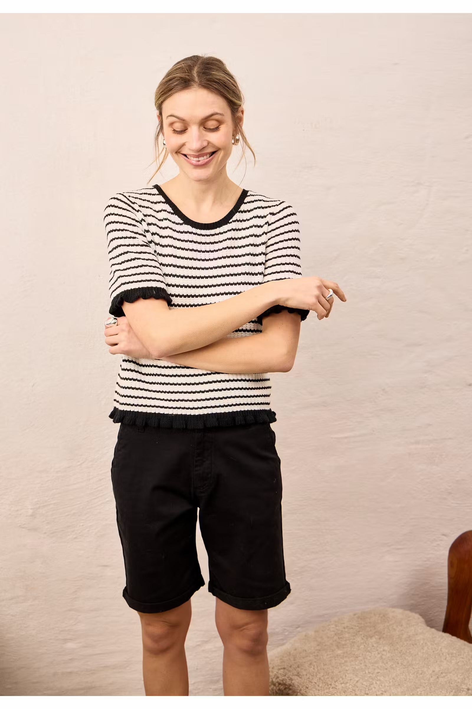PULZ JEANS BONNIE CHINO SHORTS