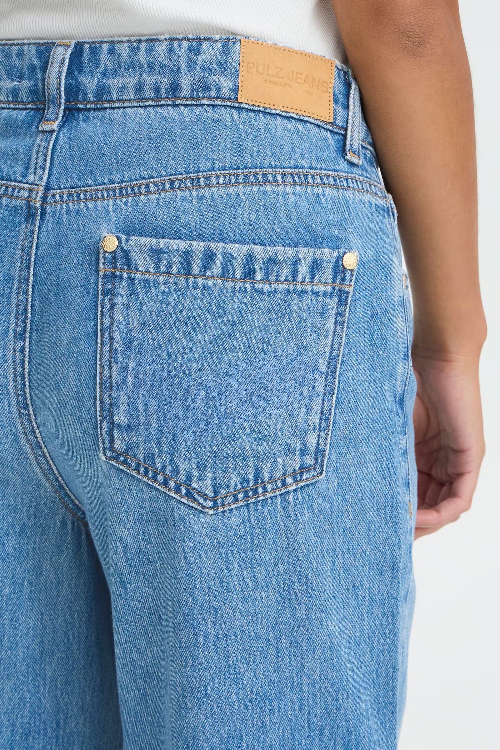 PULZ JEANS APRIL UHW JEANS WIDE LEG