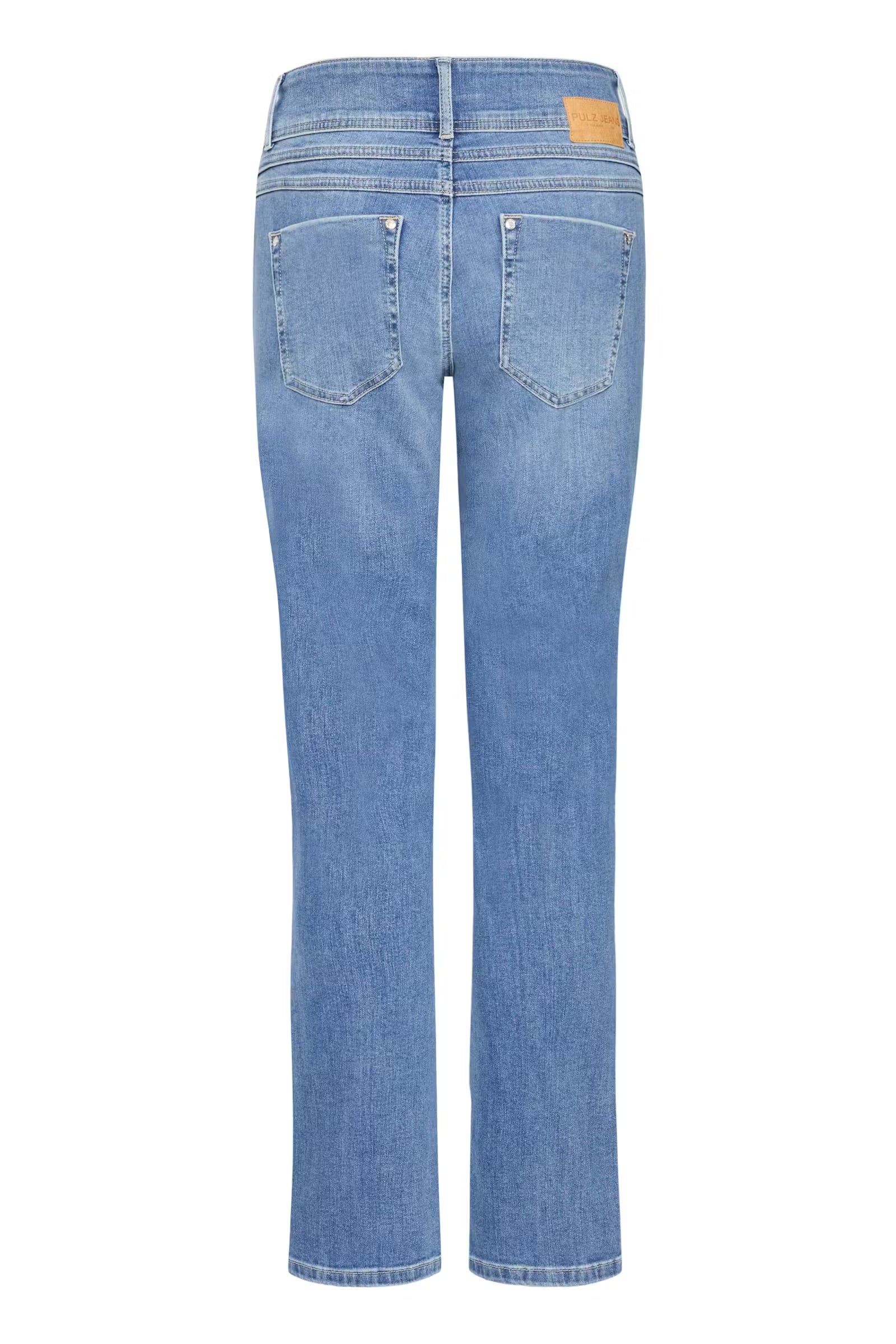 PULZ JEANS SUZY HW CURVED JEANS SKINNY