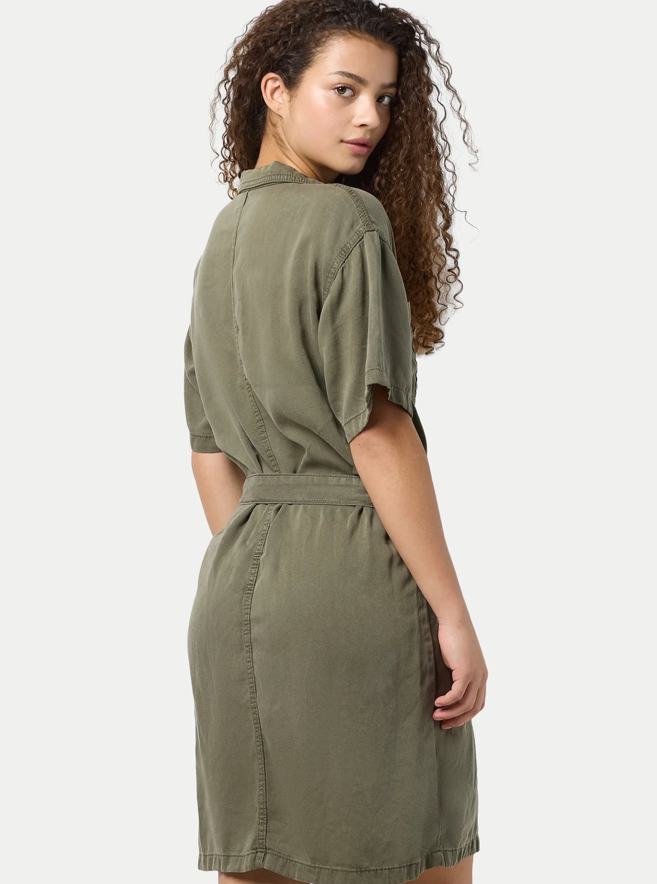 NOISY MAY NERA S/S TENCEL COLORED DRESS