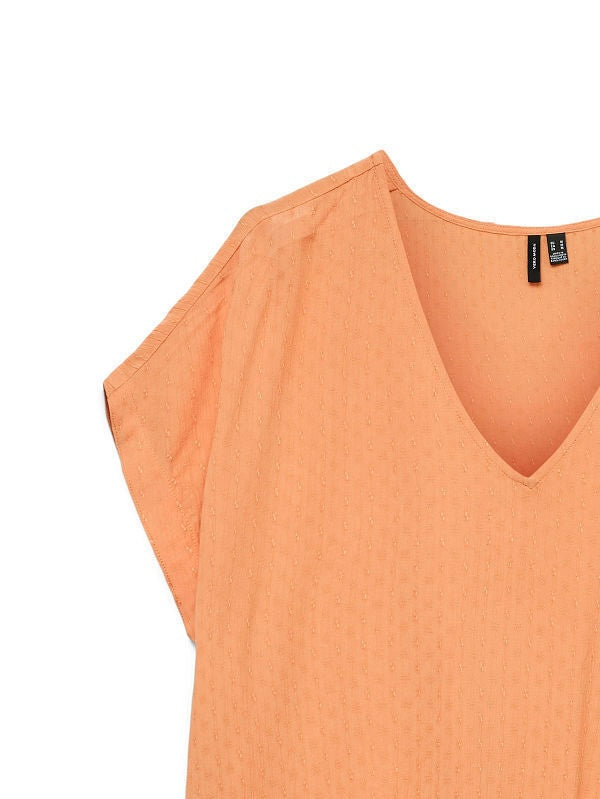 VERO MODA GABBI SS V-NECK TOP