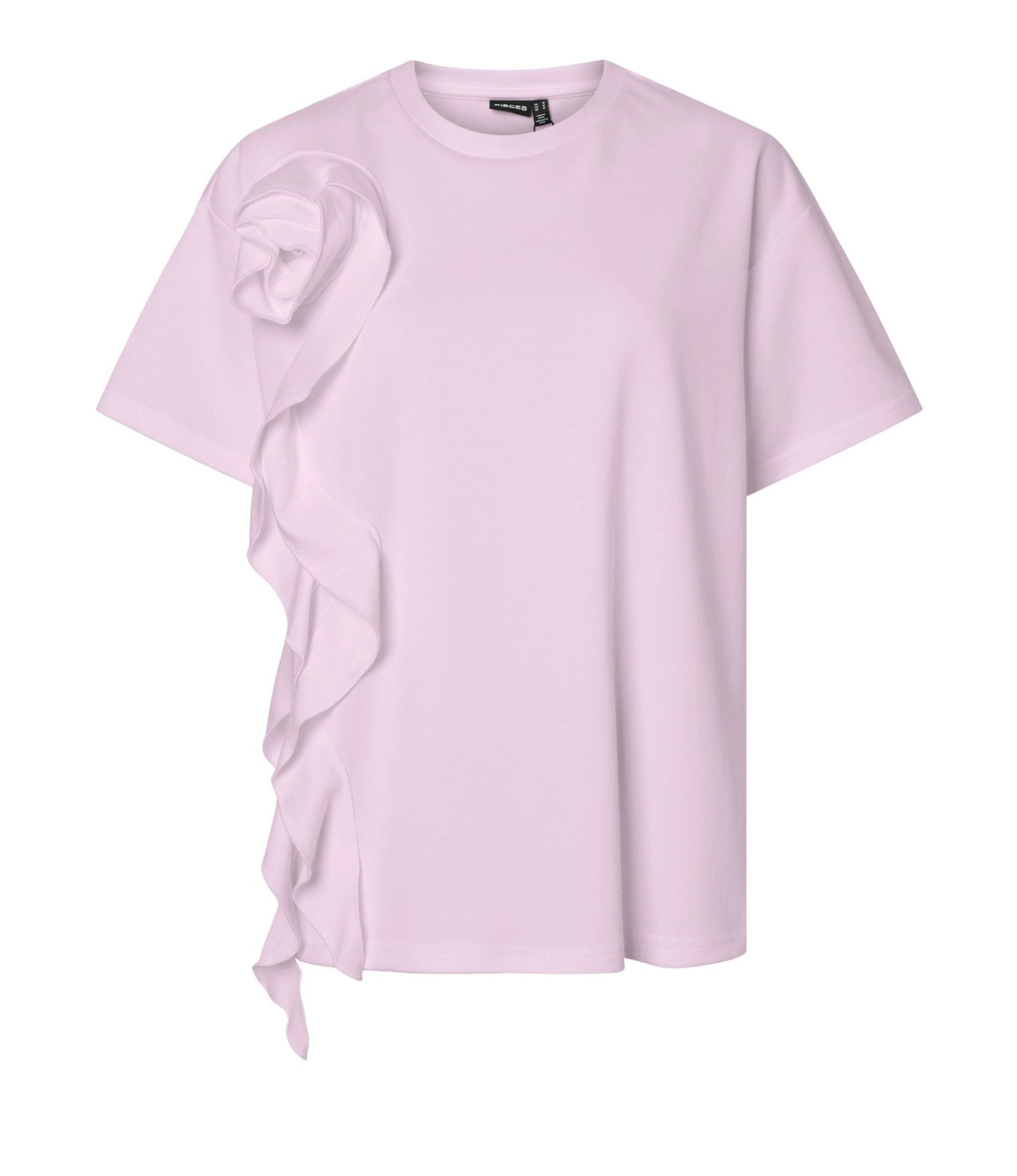 PIECES SKYLAR SS ROSE TOP