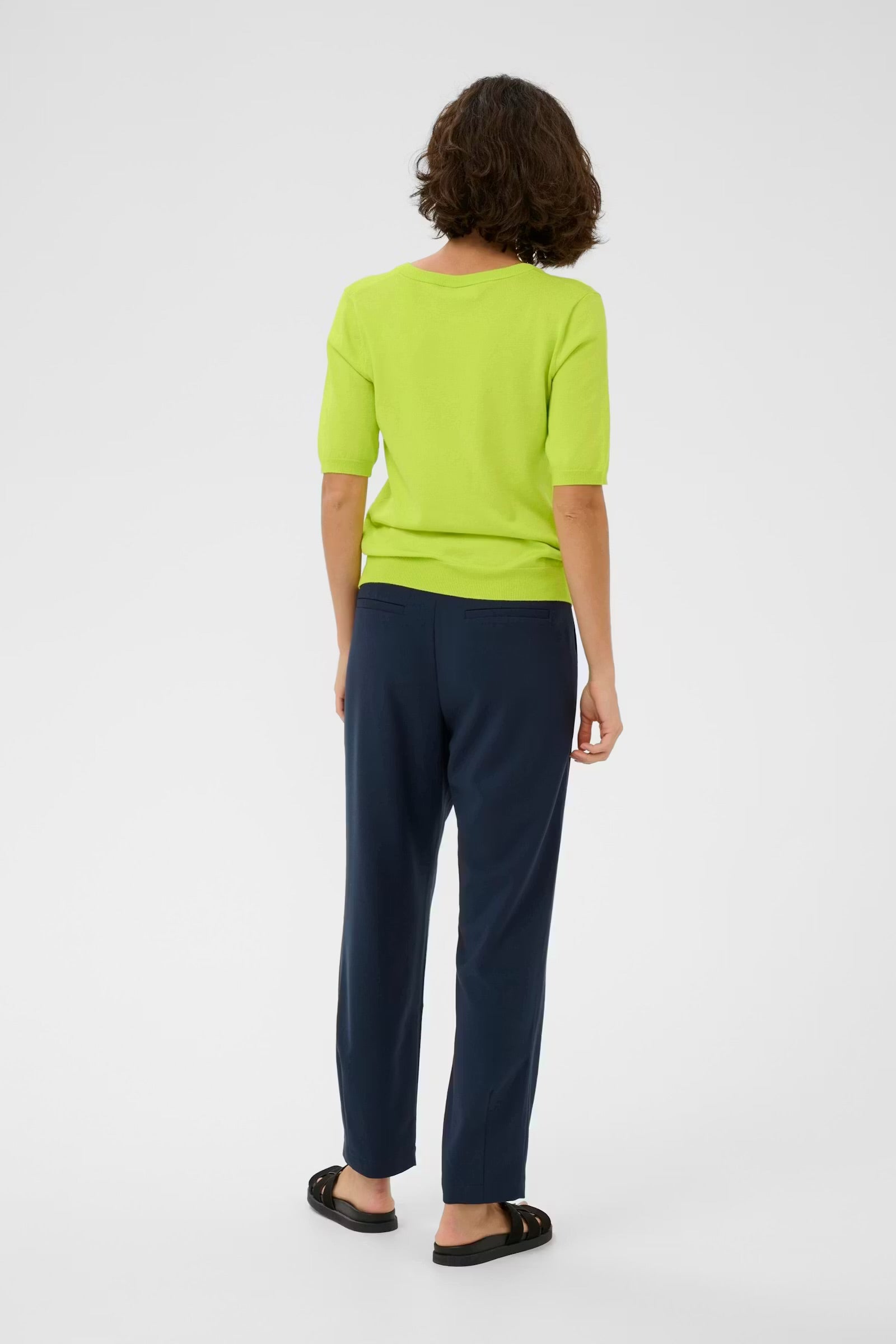 KAFFE LIZZA V-NECK PULLOVER