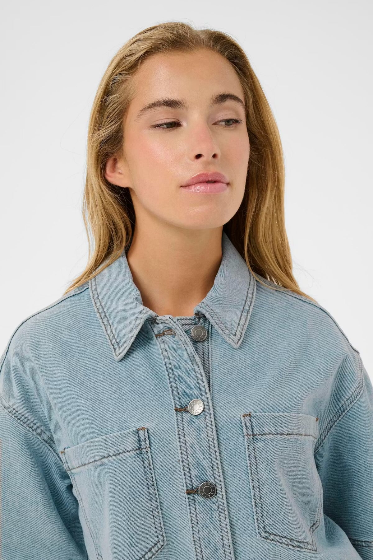 KAFFE MINNA DENIM SHIRT