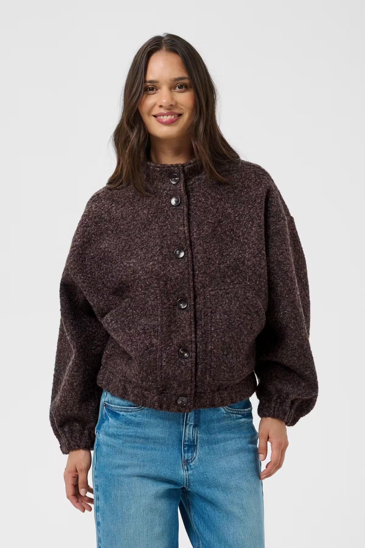 KAFFE LEONA BOMBER JACKET