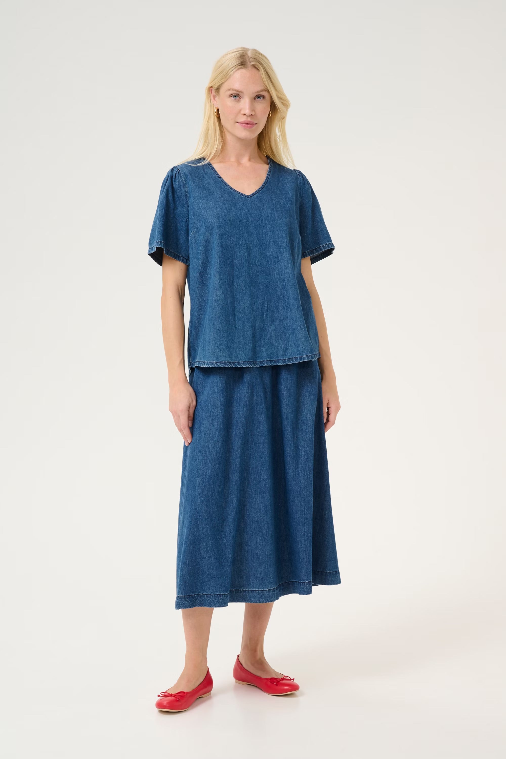 CULTURE LIVIE ARPA SS BLOUSE