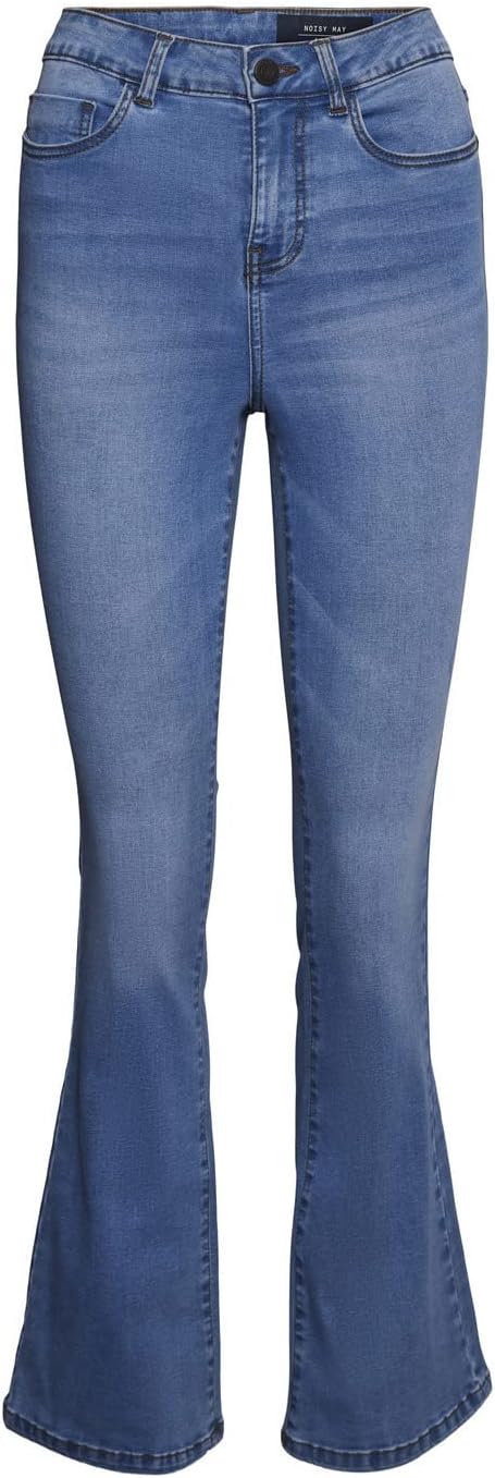 NOISY MAY SALLIE HW FLARE JEANS