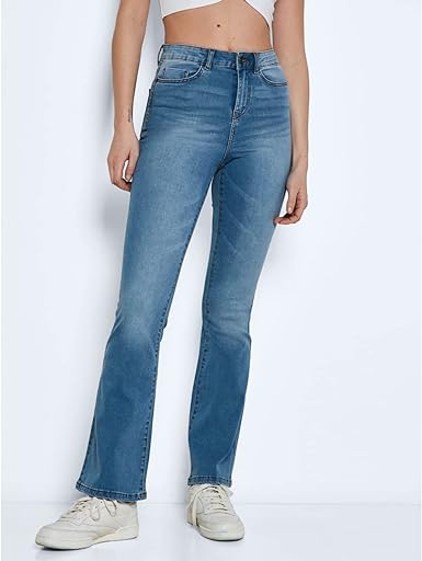 NOISY MAY SALLIE HW FLARE JEANS