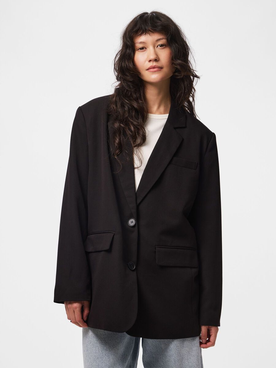 PIECES KAMIL LS LOOSE BLAZER NOOS