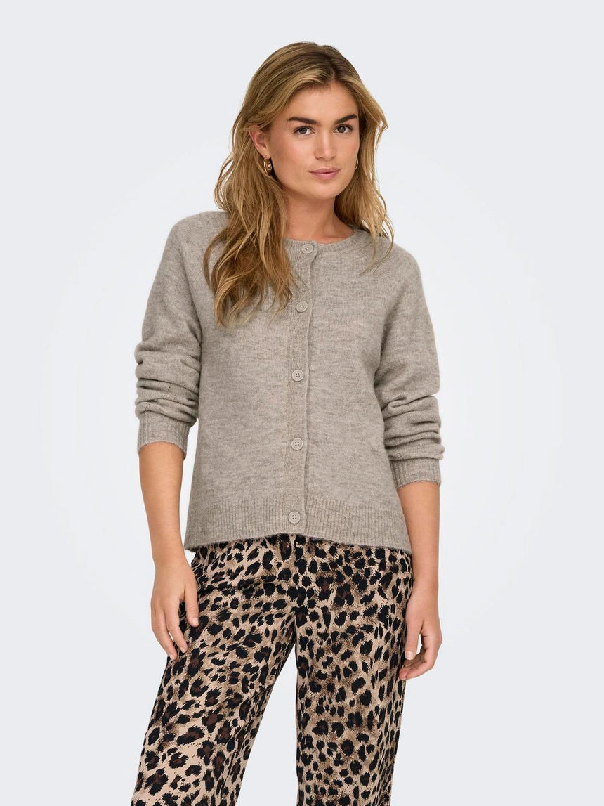 ONLY ALLISON LS ONECK CARDIGAN KNIT