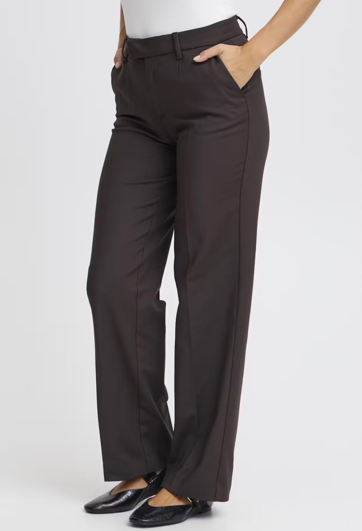 PULZ JEANS BINDY HW WIDE PANT