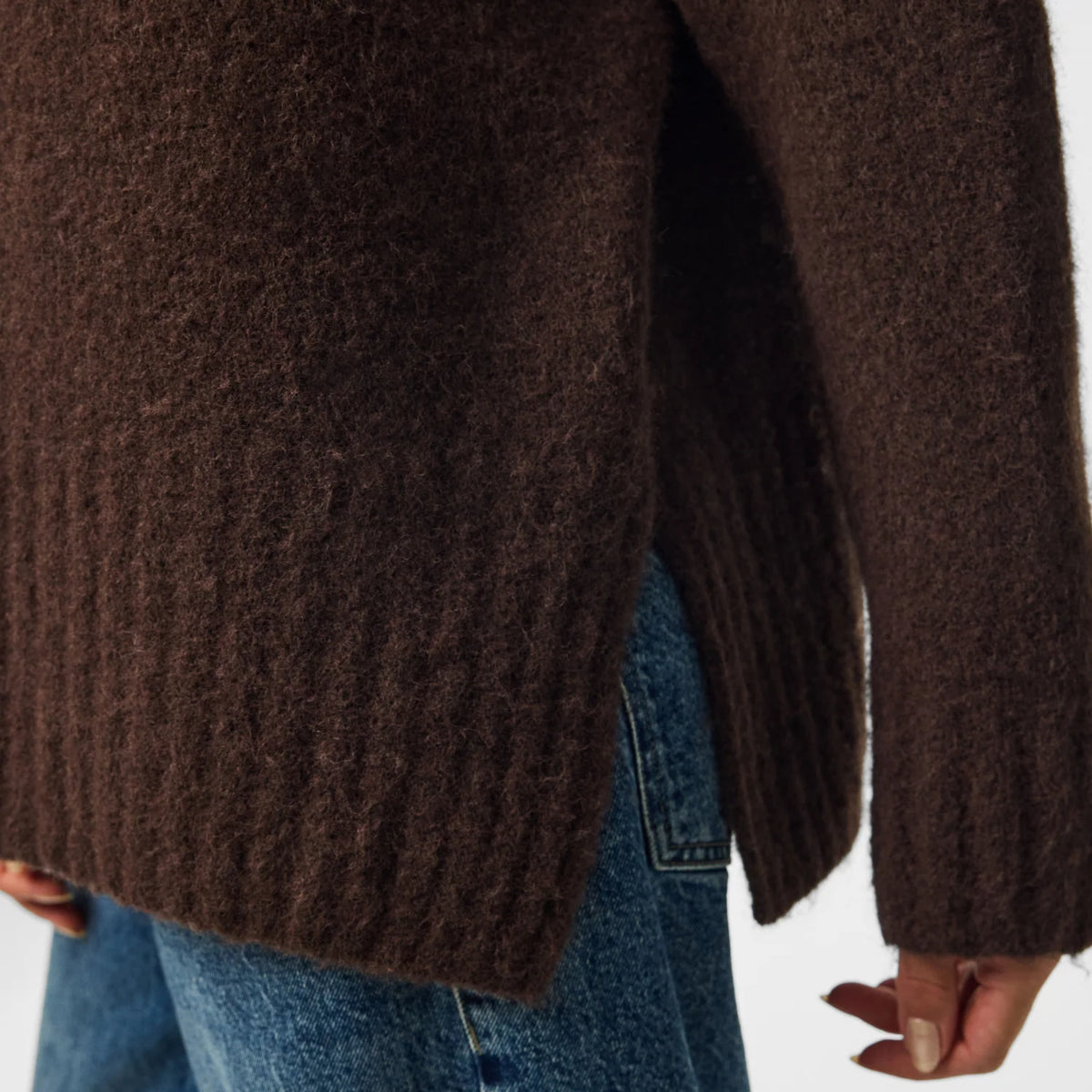 PIECES TINA LS O-NECK KNIT NOOS