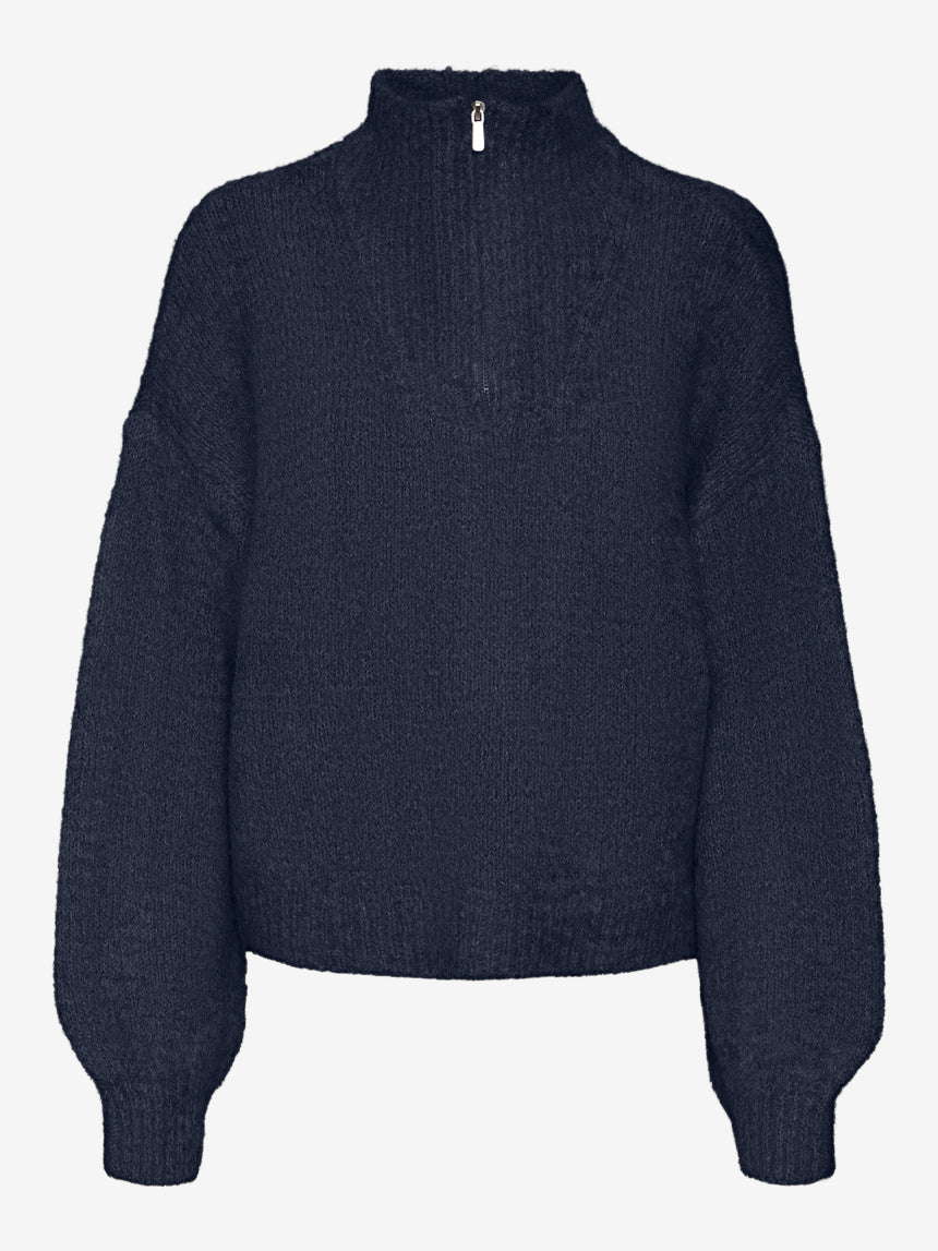 VERO MODA AWSOME LS ZIPPER PULLOVER