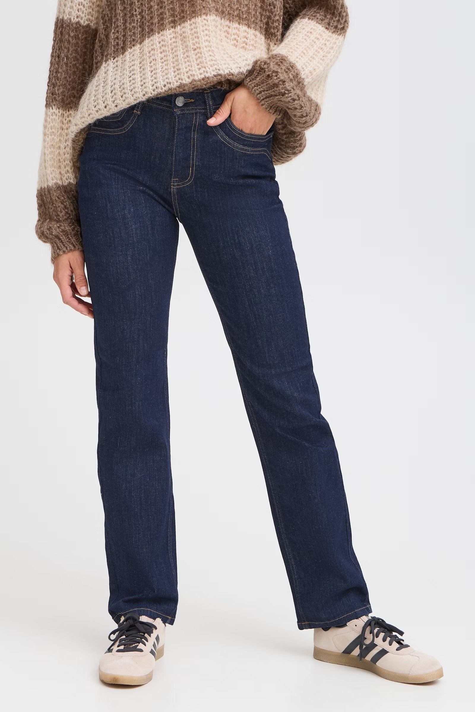 PULZ JEANS KATJA HW JEANS STRAIGHT LEG