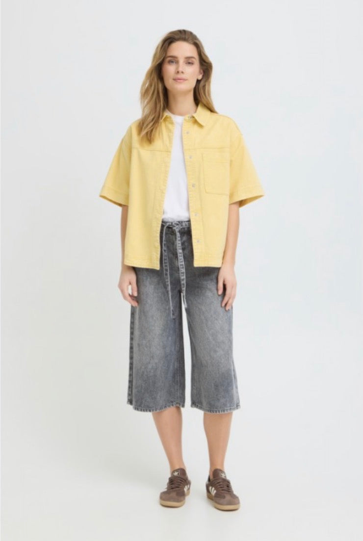 PULZ JEANS CRYSTAL UHW SHORTS