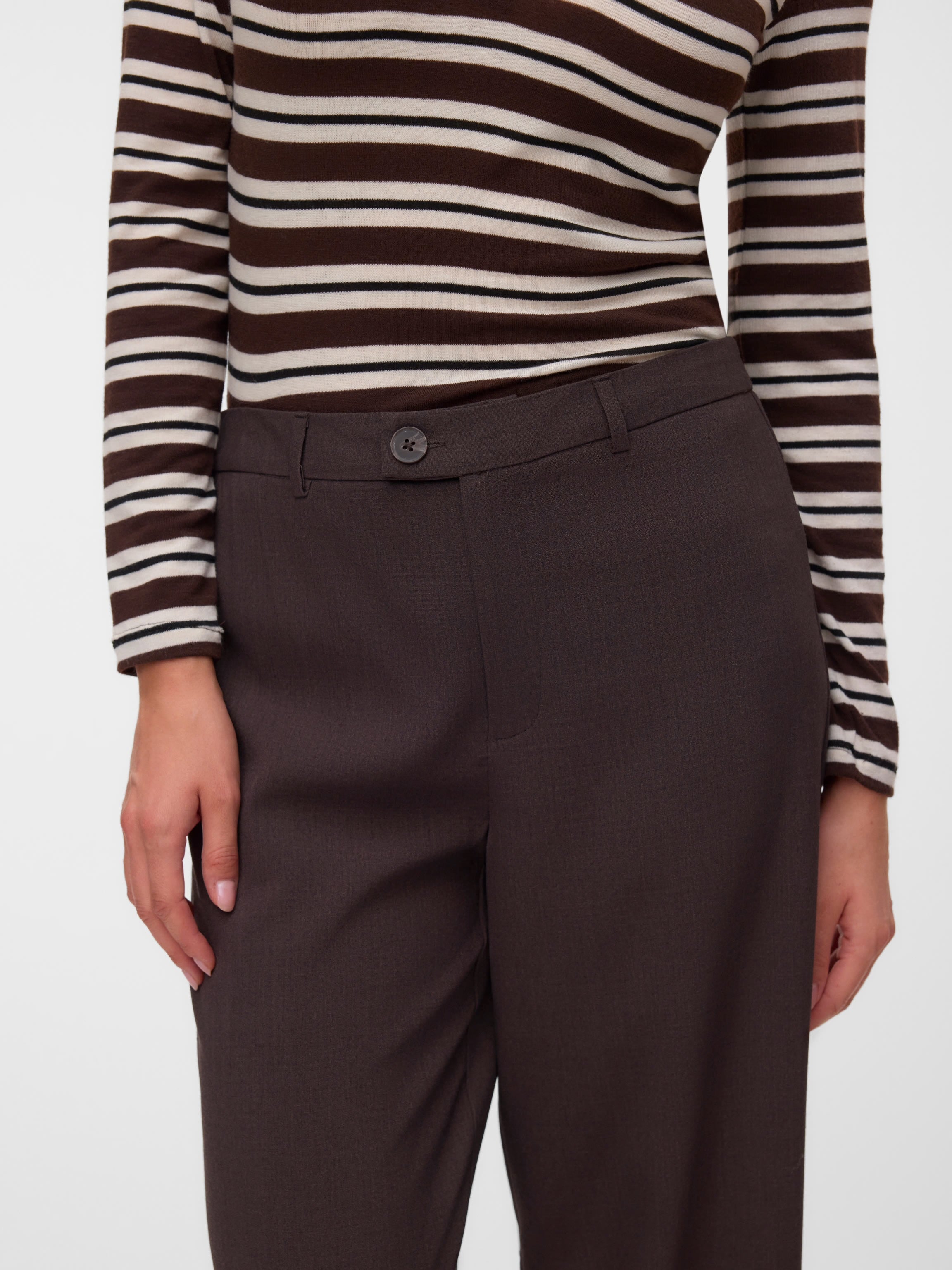 VERO MODA TEXAS MW STRAIGHT PANT