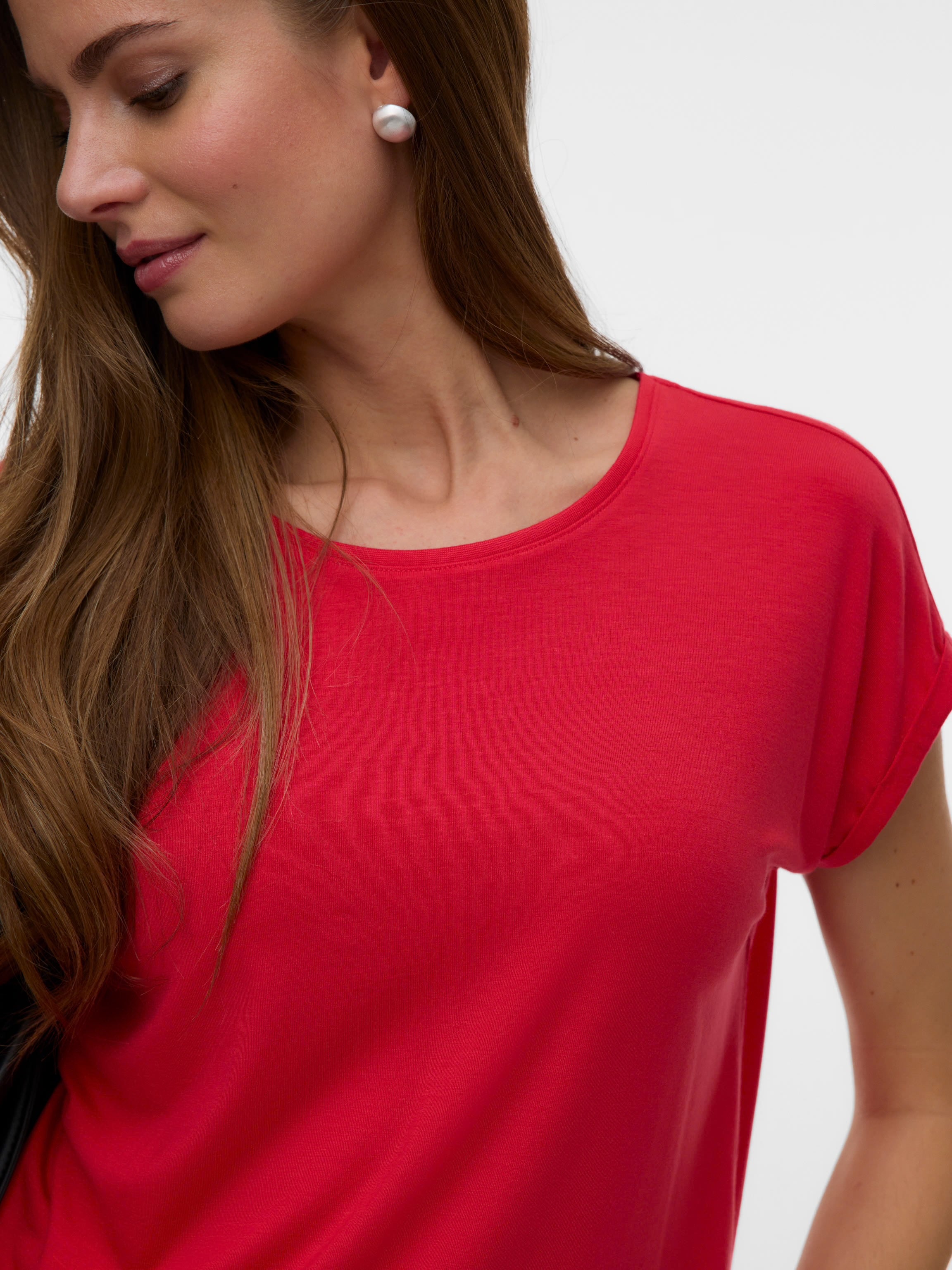 VERO MODA AVA PLAIN SS TOP JRS NOOS