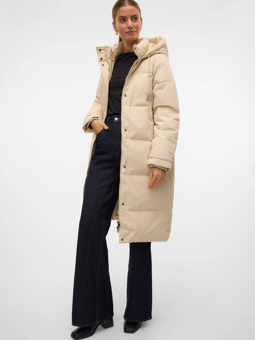 VERO MODA LEONIEANNE LONG DOWN COAT