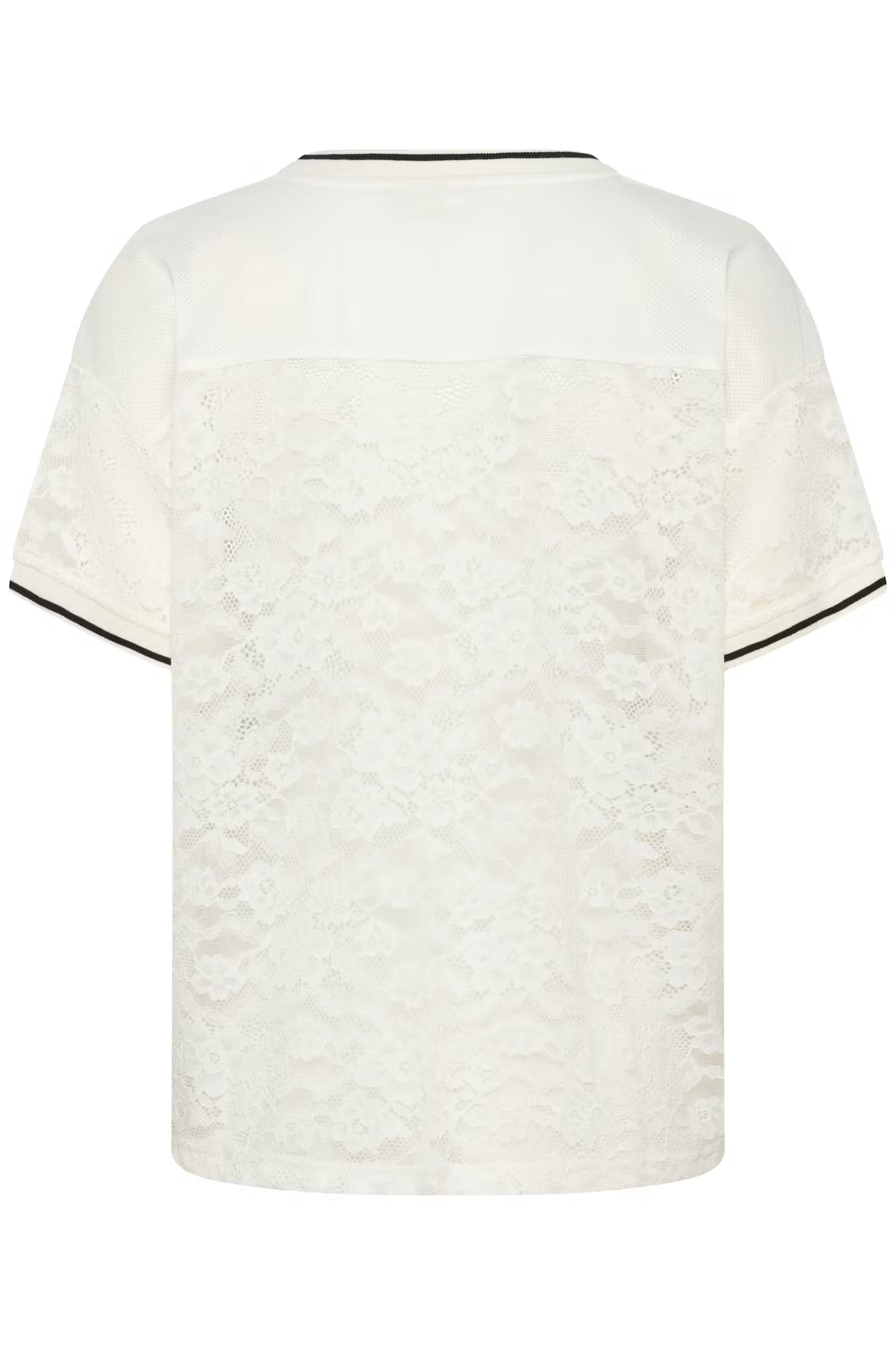 KAFFE BELLE LACE T-SHIRT