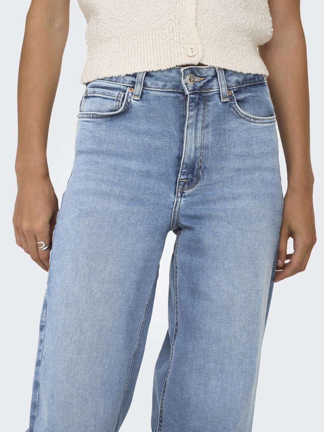 ONLY MADISON BLUSH HW WIDE