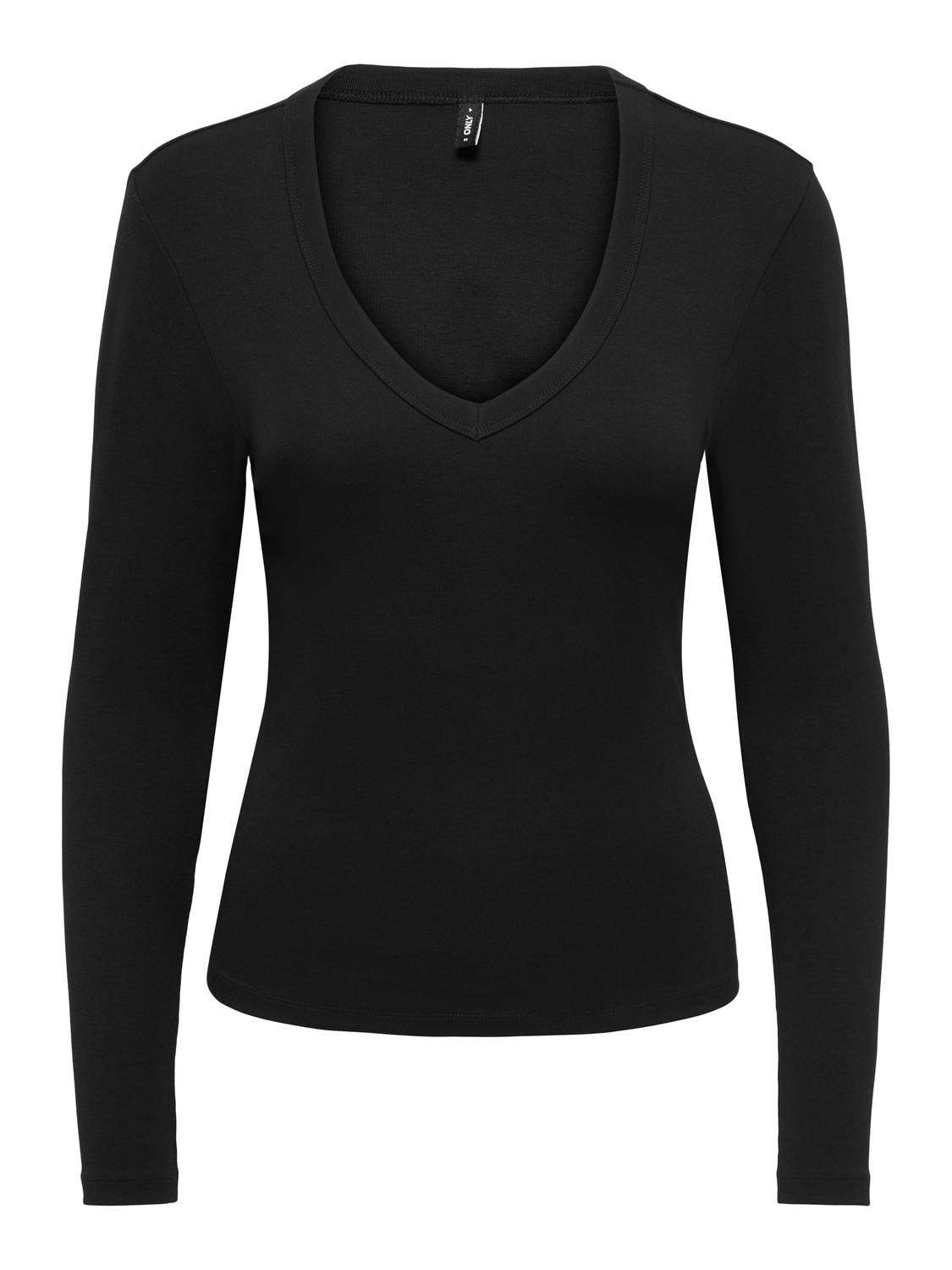 ONLY RILEY L/S V NECK TOP