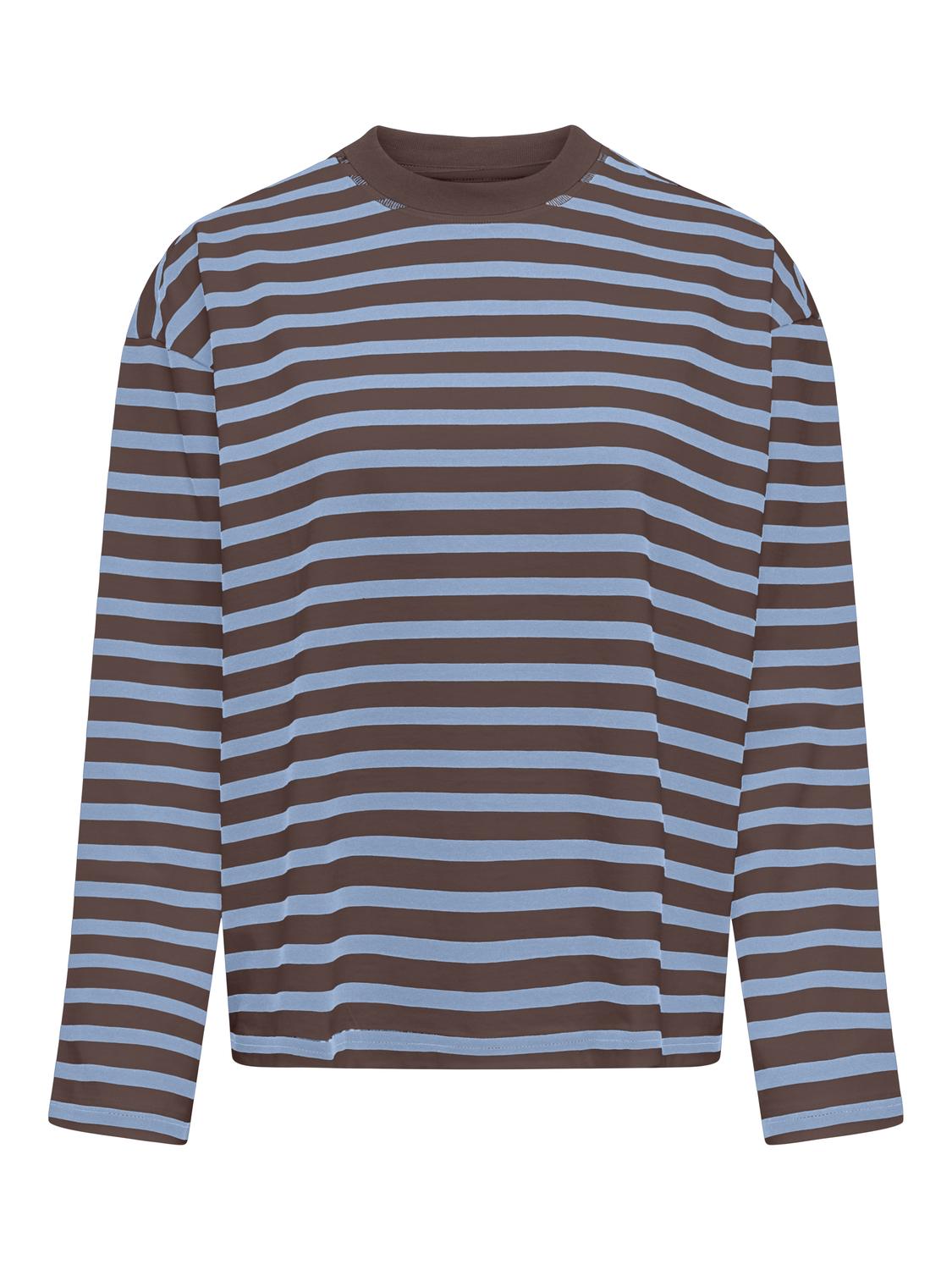 ONLY FREJA L/S STRIPE TOP CS JRS