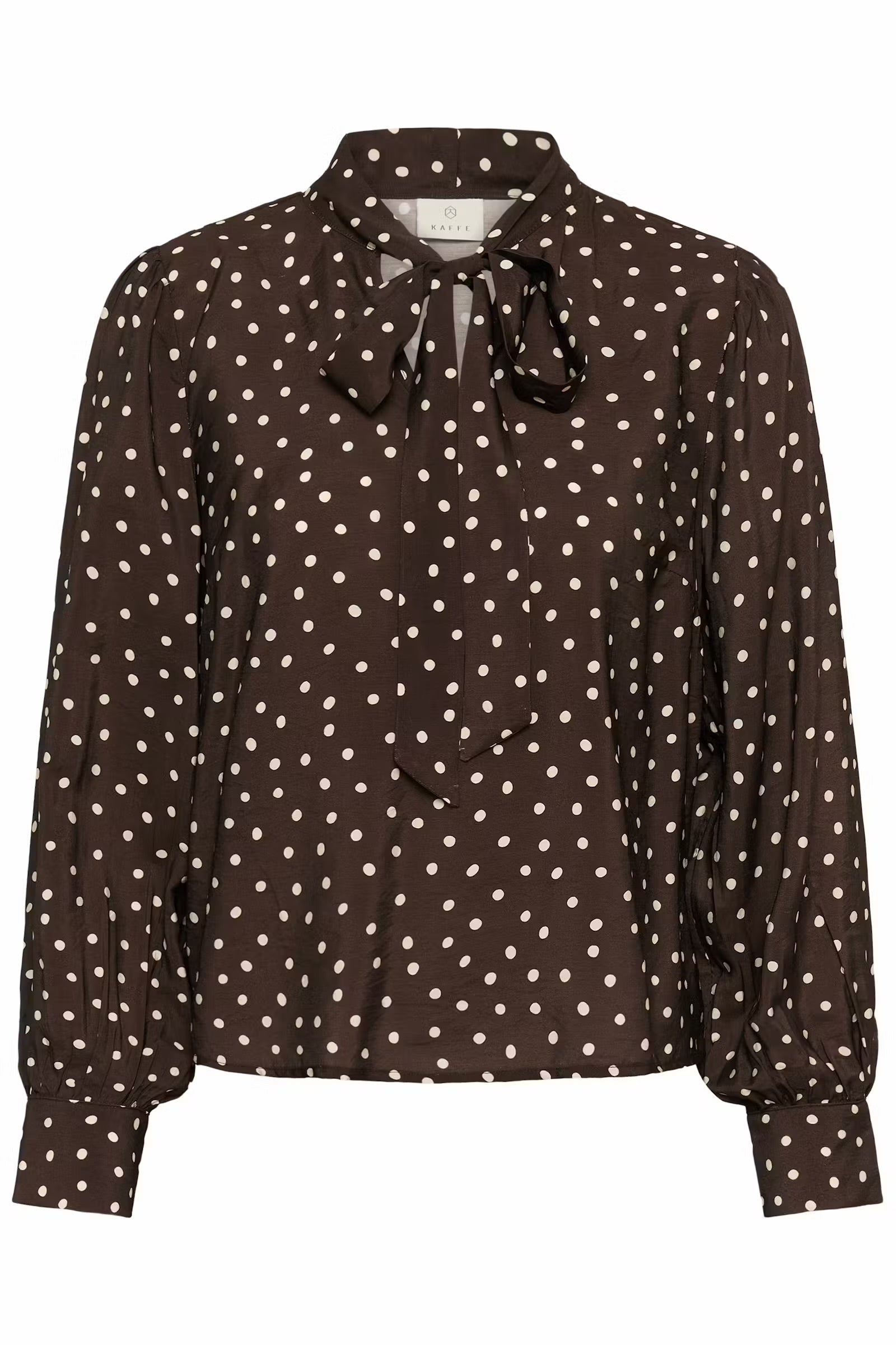 KAFFE DOTTE BLOUSE