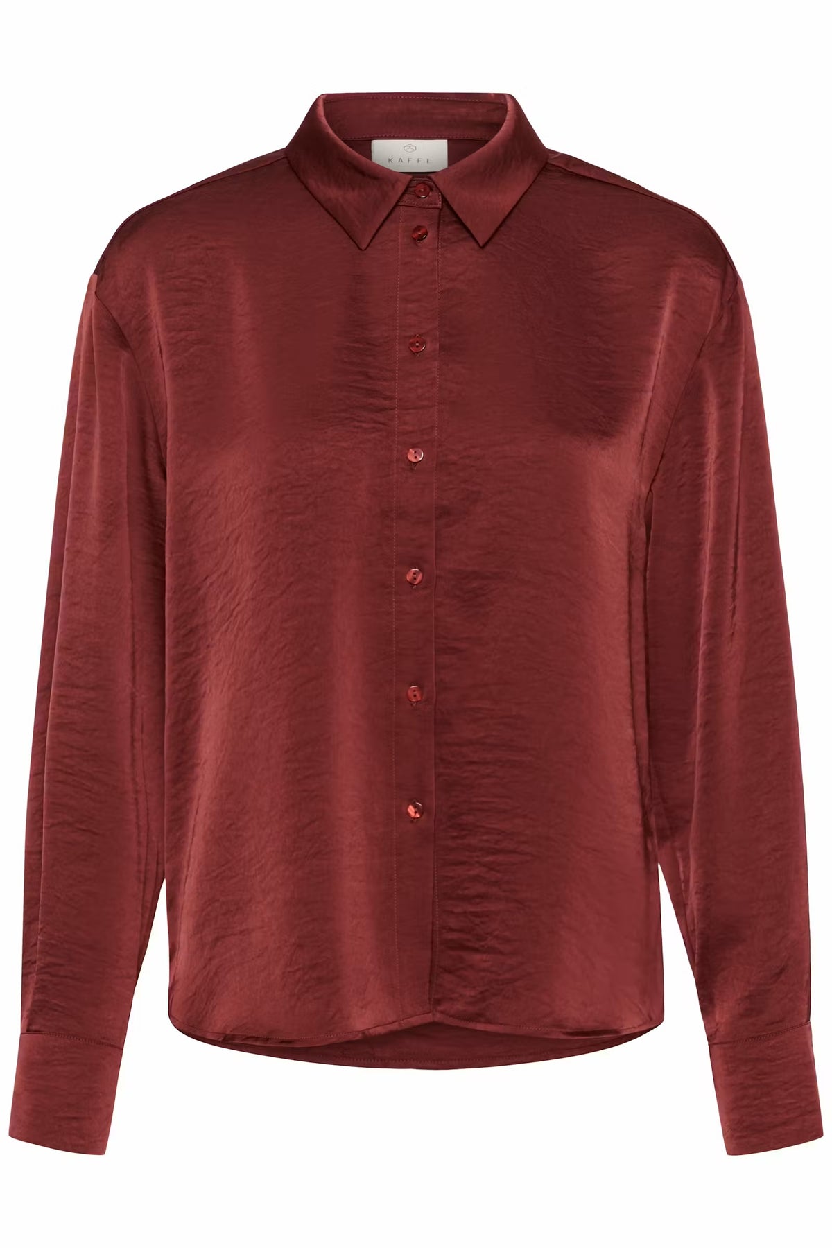 KAFFE RORY CROPPED SHIRT